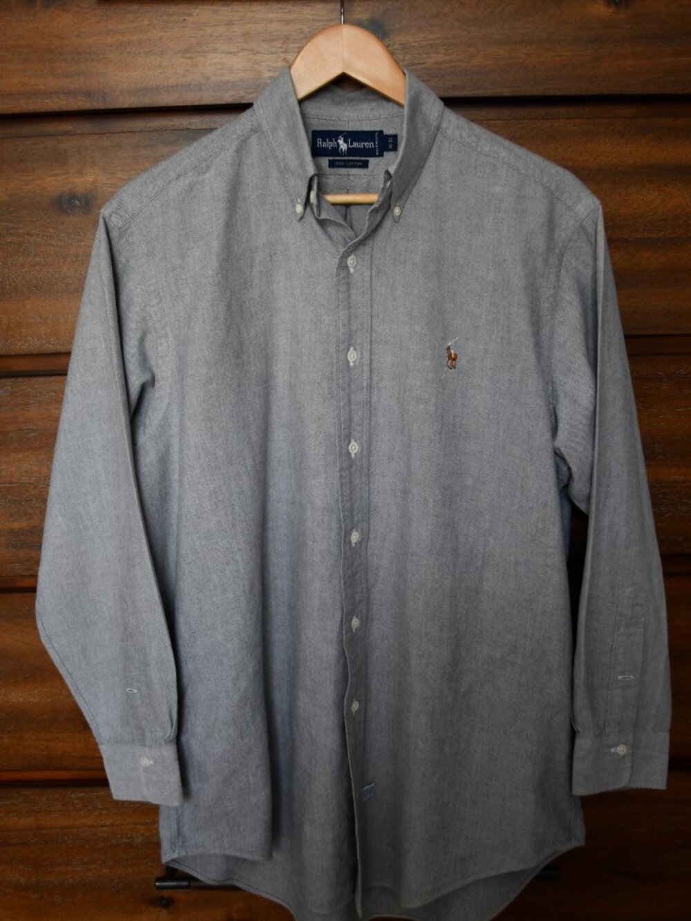 Men's Ralph Lauren Long-Sleeved Button-Down Shirt